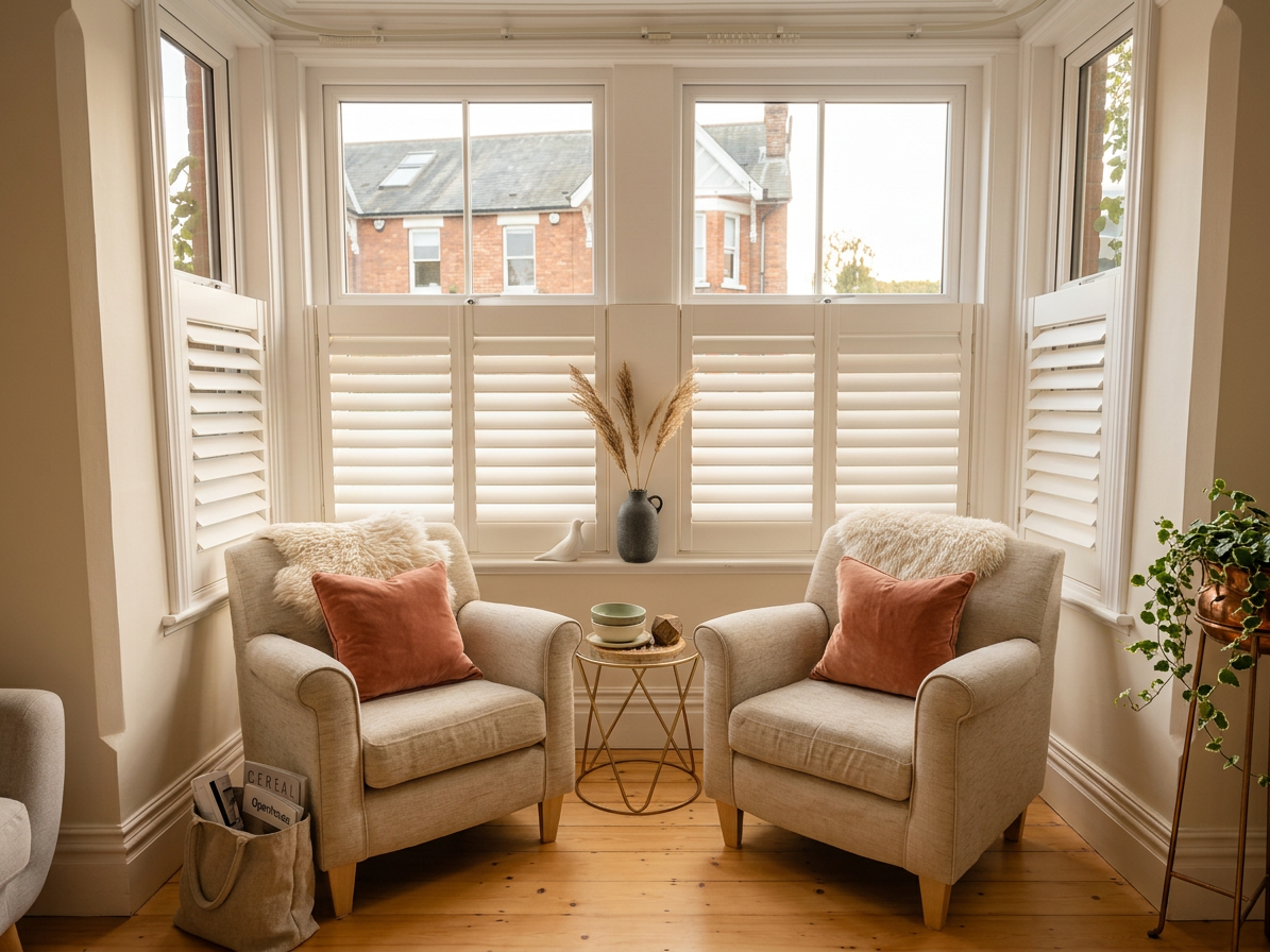 Shutter detail from a recent County Durham installation