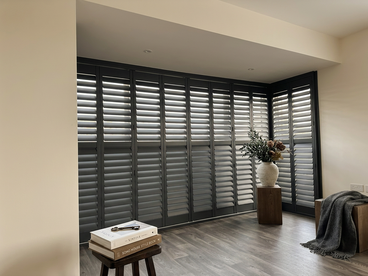 Shutter detail from a recent Tyne and Wear installation