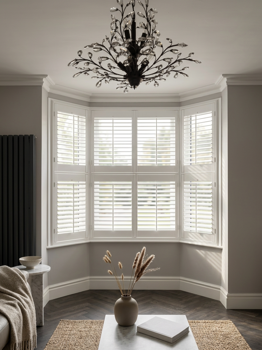 Shutter detail from a recent County Durham installation