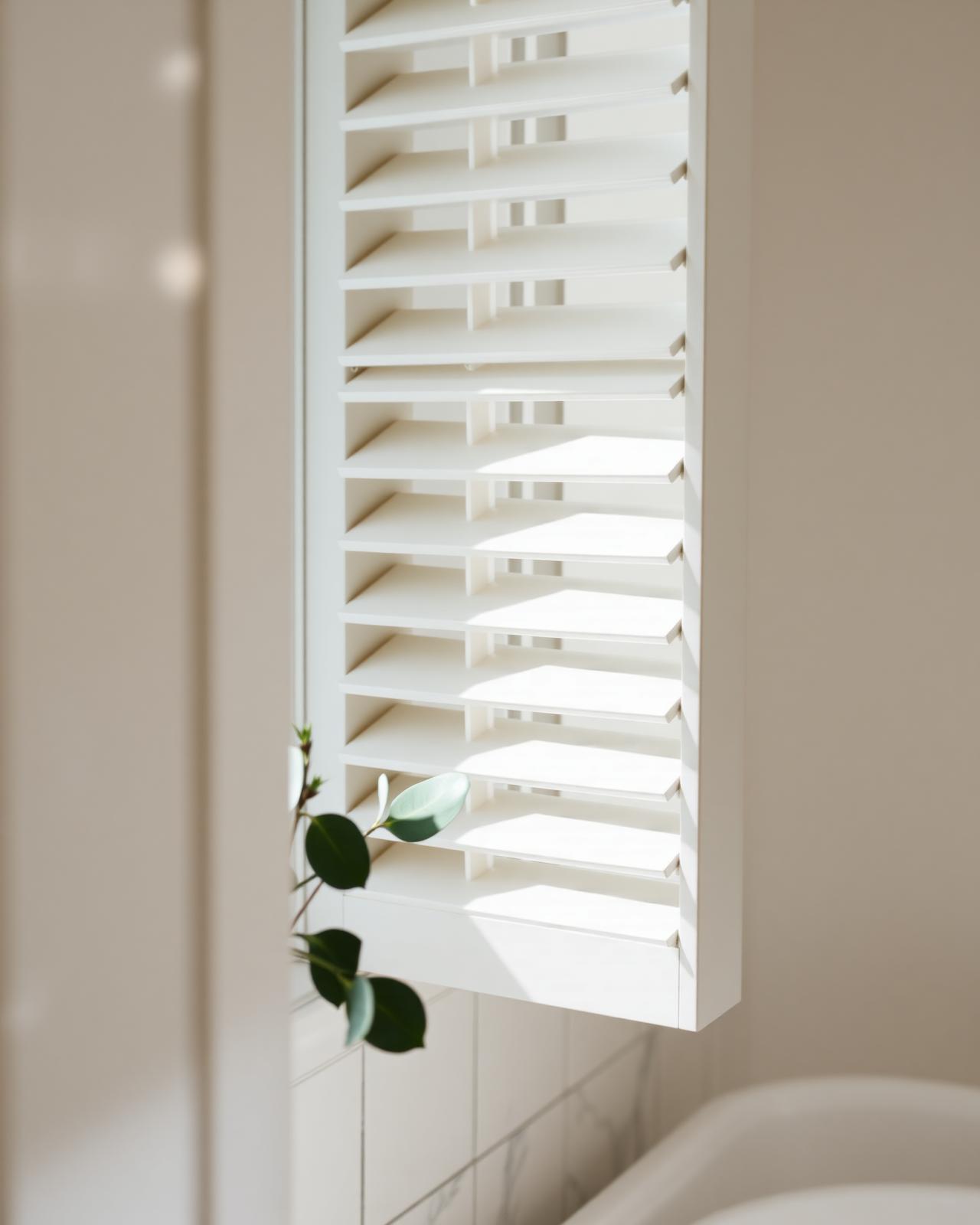 Waterproof louvres