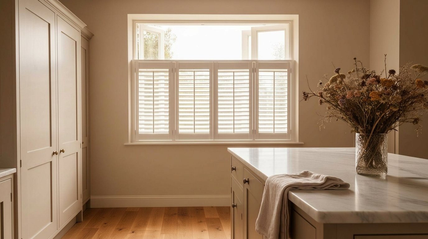 Café style shutters