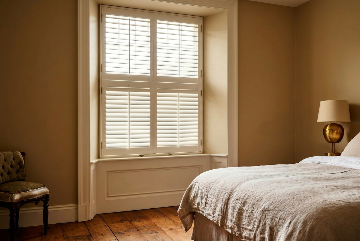 Tier-on-tier shutters