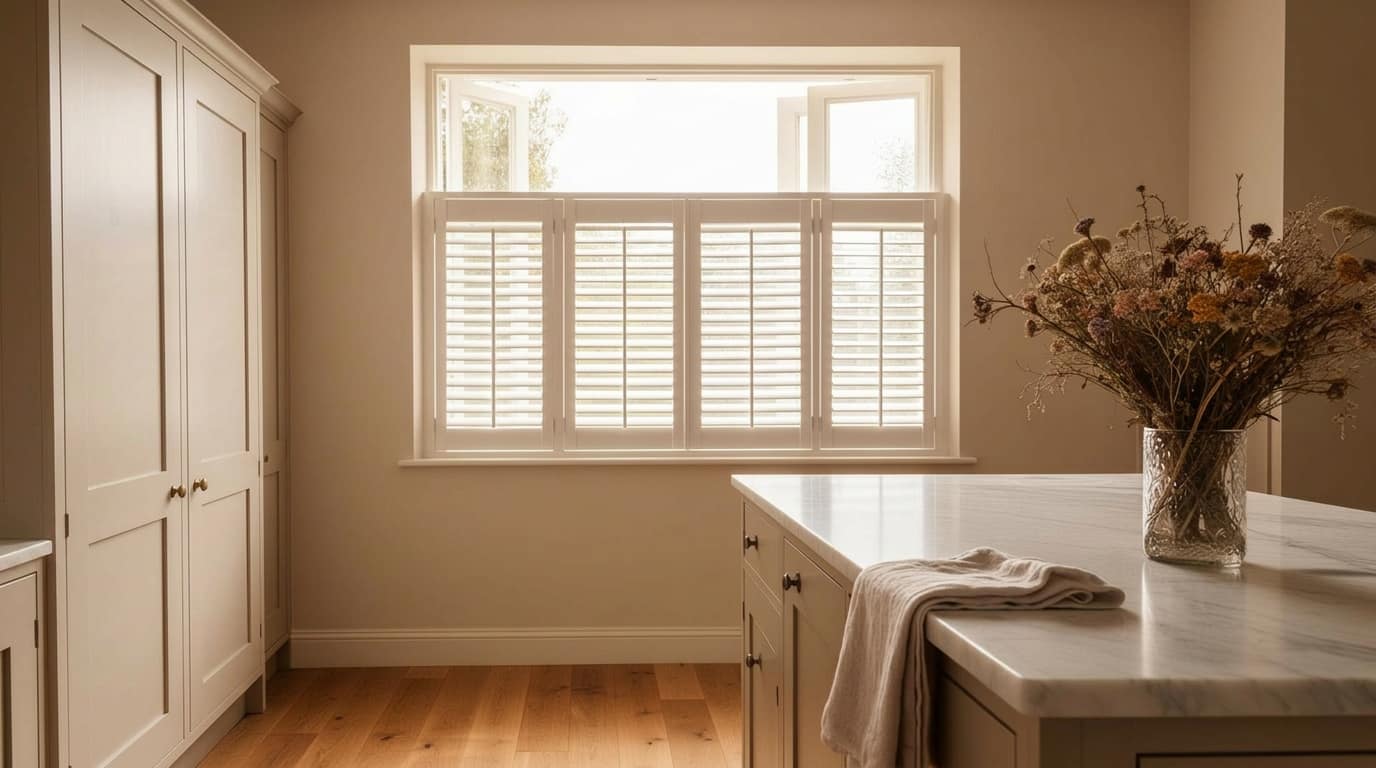 Café style shutters