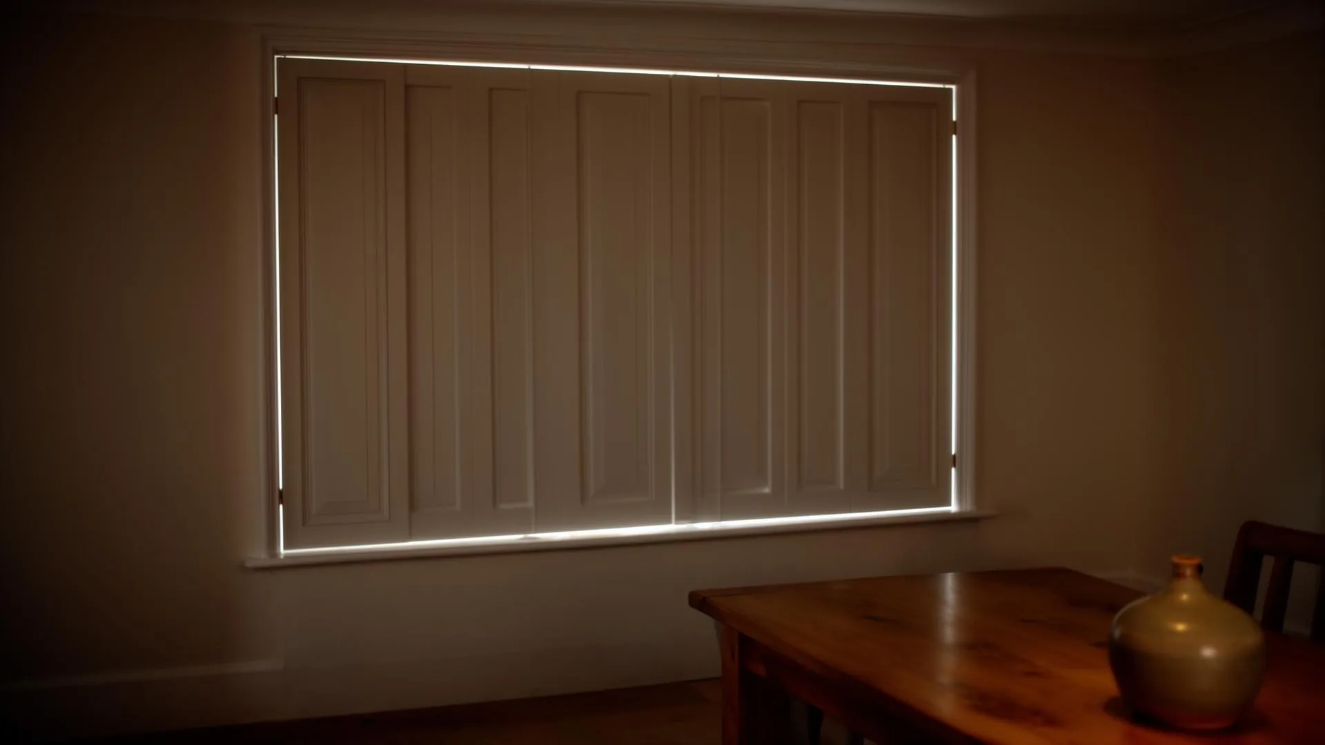 Solid Panel Shutters interior, Alnwick